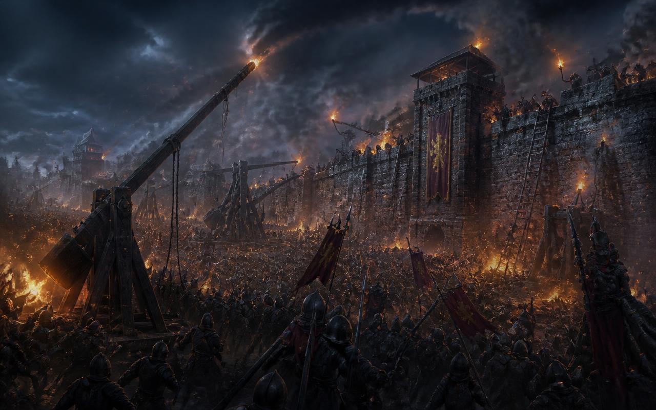 Guild siege concept art